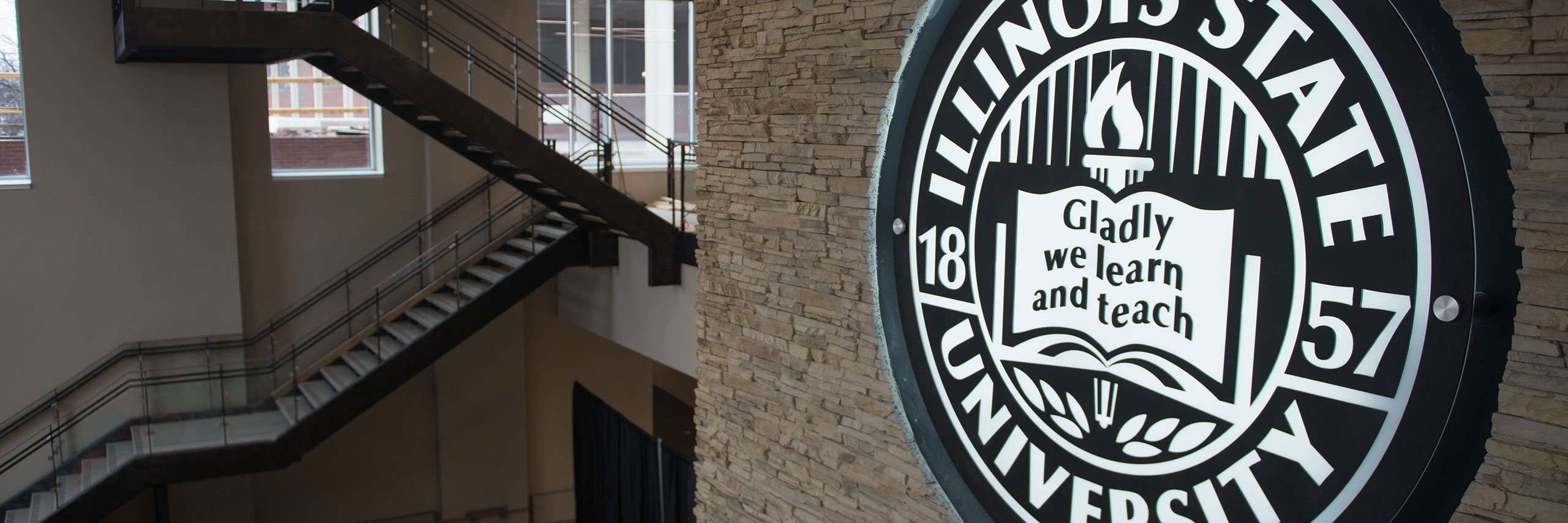 Image of the seal on the Bone Student Center building